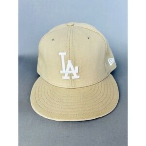 Los‎ Angeles Dodgers New Era FITTED Hat Size 7.5 Cap